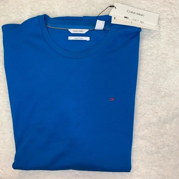 Calvin Klein Men’s Liquid Touch Soft T-Shirt - Picture 1 of 7